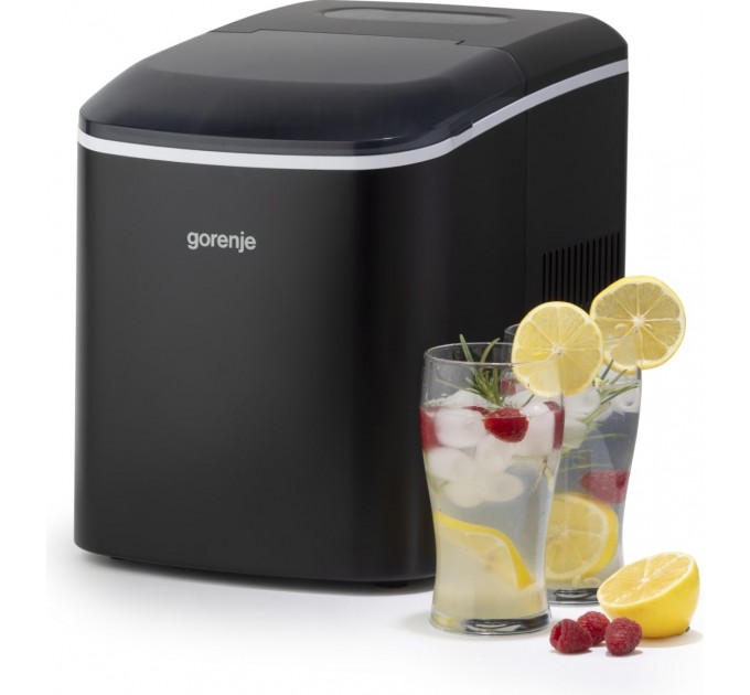 Льдогенератор бытовой Gorenje, 15кг/сутки, 2,2л, черный