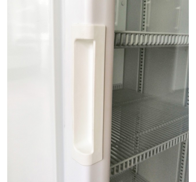 Холодильна вітрина Snaige, 202.5x60х60, 385л, полок - 5, зон - 1, бут-224, 1дв., ST, кольоровий банер, білий