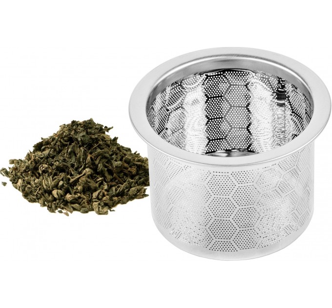 Електрочайник Catler 0.6л, Strix, заварник, нерж. сталь, підтримка температури, сенс. керув., білий