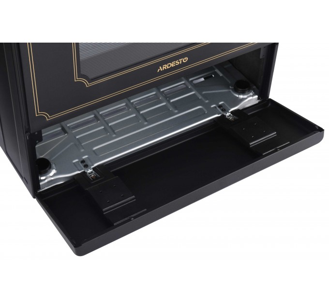 Плита ARDESTO комби Line-R, 53л, 60x60см, конвекция, чугун, подсветка, форсунки LPG (подключение газового баллона), черный