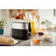 Тостер Philips Daily Collection 830Вт, метал/пластик, чорний