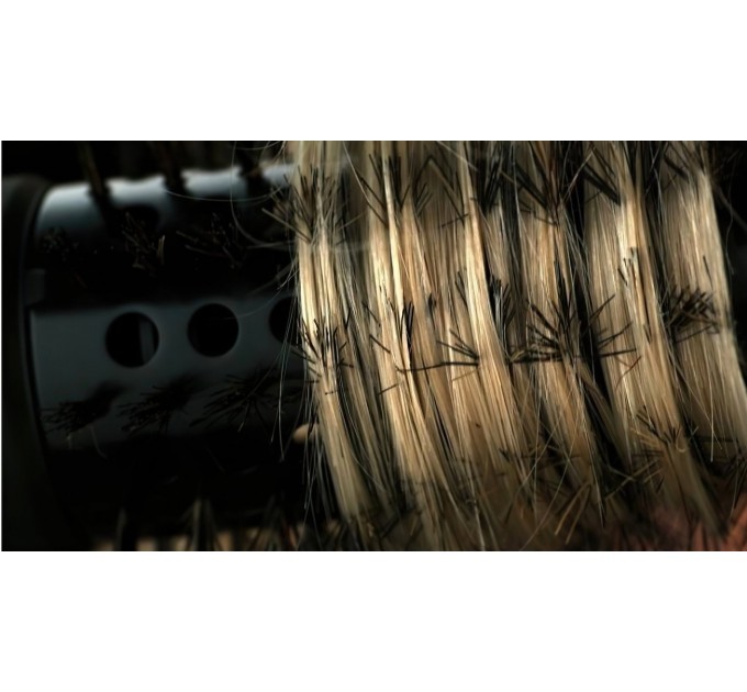 Фен-щітка Rowenta Ultimate Experience, 750Вт, 1 режими, іоніз-я, оберт.насадок, кераміка, чорний