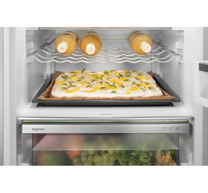 Холодильник Liebherr з нижн. мороз., 201.5x74.7х67.5, холод.відд.-346л, мороз.відд.-128л, 2дв., D, NF, диспл внутр., білий