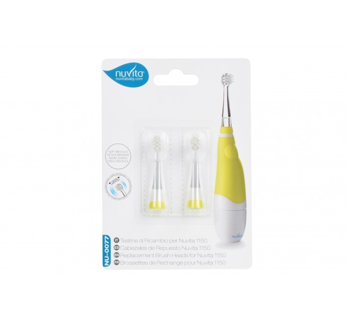 Набор сменных насадок Nuvita для электрической щетки 1150
