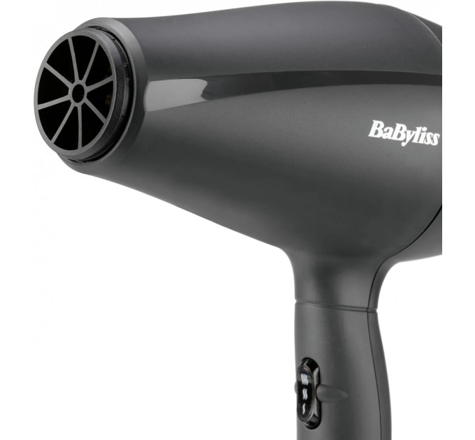 Фен Babyliss Super Light Pro, 2000Вт, режимов-3, HTDC мотор, тонкий концентратор 6 мм, черный