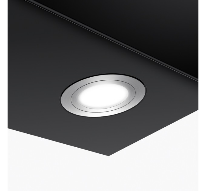 Вытяжка Faber наклонная, 60см, 1160м.куб/ч, VRT BK A60 2LS, черный