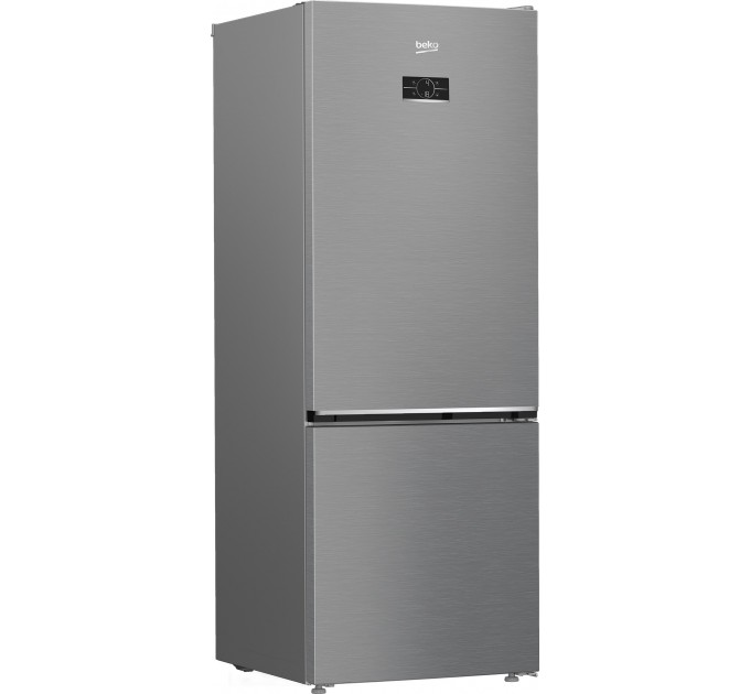 Холодильник Beko с нижн. мороз., 192x70x74.5, xолод.отд.-2340л, мороз.отд.-150л, 2дв., D, NF, дисплей, HarvestFresh, нерж