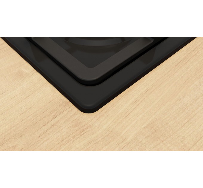 Варильна поверхня Bosch газова, 60см, чавун, WOK,чорний