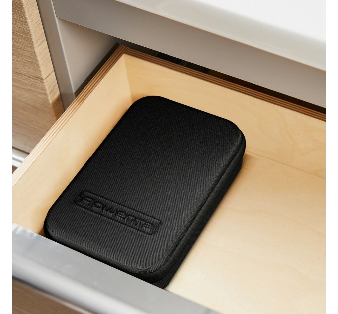 Машинка для стрижки Rowenta Advancer, сеть+акум., роторный мотор, насадок-2, кейс, титан.напыл., зеленый