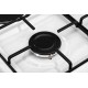 Плита ARDESTO комби 3 газ + 1 электро, 64л, 60x60см, подсветка, форсунки LPG (подключение газового баллона), съемные направляющие, белый