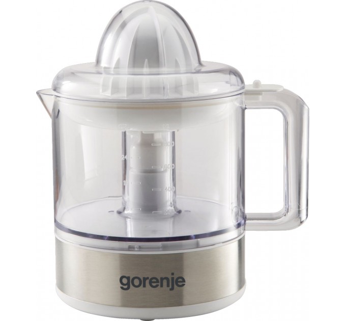 Соковыжималка Gorenje цитрус-пресс 30Вт, чаша-0.8л, пластик/металл, белый