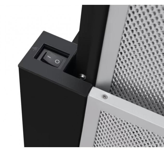 Вытяжка Hansa телескопическая, 60см, 270м3ч, черный