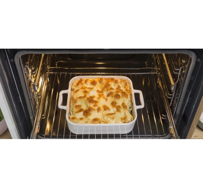 Духовой шкаф Gorenje электрический, 77л, A, пар, дисплей, макс.темпер.-300, белый