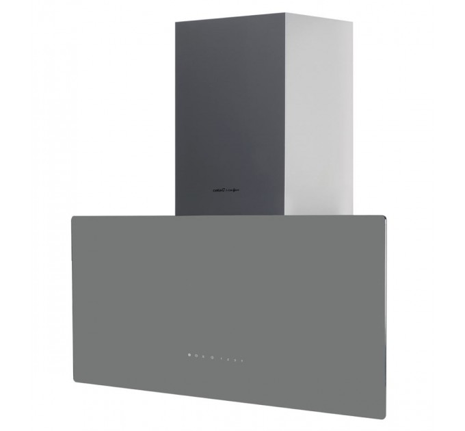 Витяжка похила Cata&Can Roca, 80см, 1400м.куб/год, Greco 80 gr, сірий