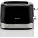 Gorenje toaster 850Вт, подогрев, разморозка, пластик, черный