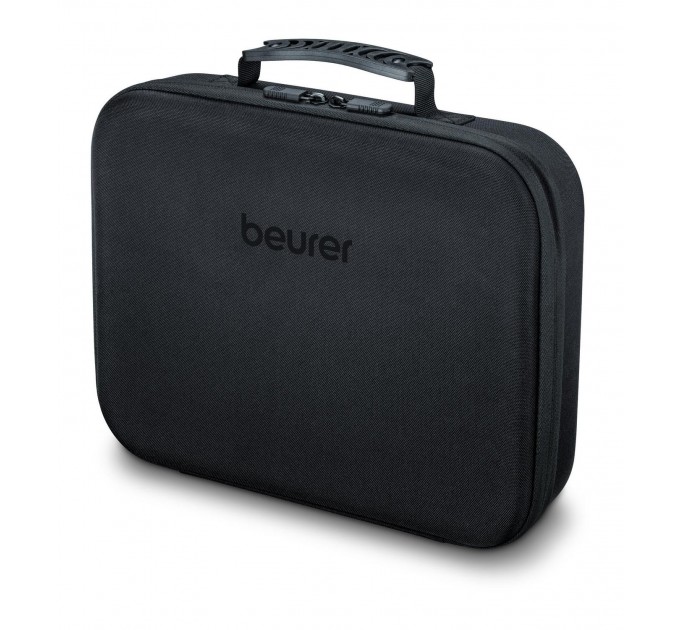 Масажер Beurer для тіла, літій- іонний акум., фасціальний, 5 насадок, чорний