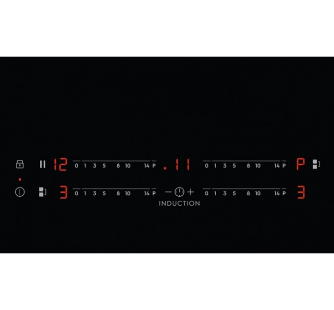 Варильна поверхня Electrolux індукційна, 60см, розширена зона, чорний