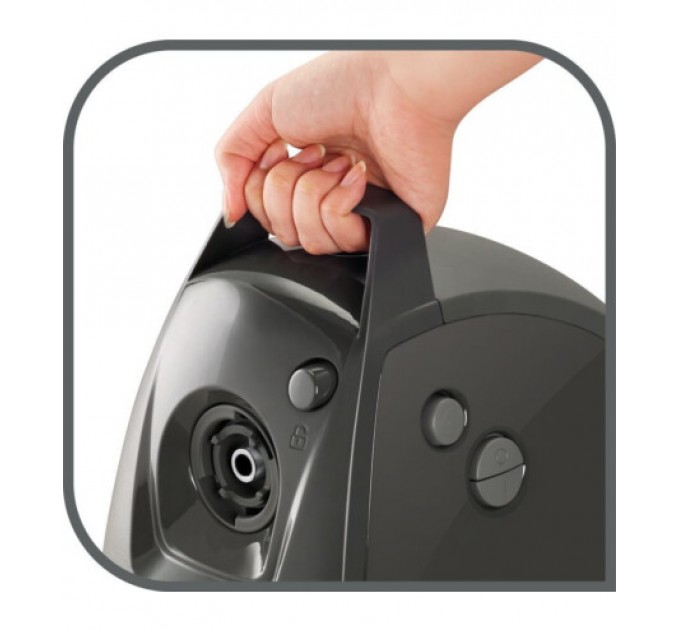 М'ясорубка Tefal HVB Plus, 2000Вт, 2.6кг/хв, 3 решітки, насадка для ковбас, кеббе, томатів, 5 терок, пластик/метал, чорний