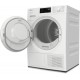 Сушильная машина Miele TWC 640 WP тепловой насос, 8кг, A+++, 64.3см, дисплей, инвертор, люк черный, белый