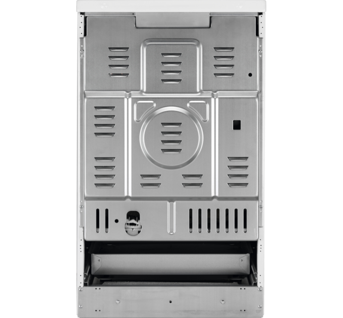 Плита Electrolux електрична склокерамічна, 57л, 50x60см, дисплей, конвекція, мангальна підставка, нерж