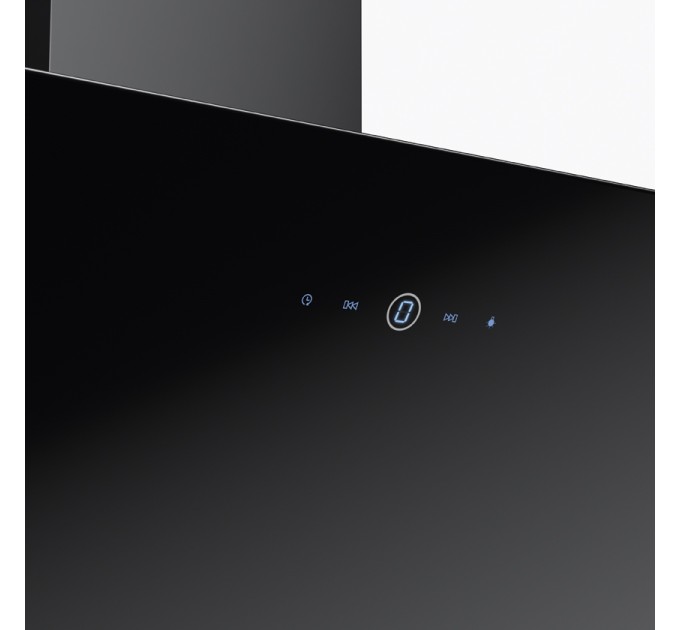 Вытяжка Faber наклонная, 60см, 1160м.куб/ч, VRT BK A60 2LS, черный