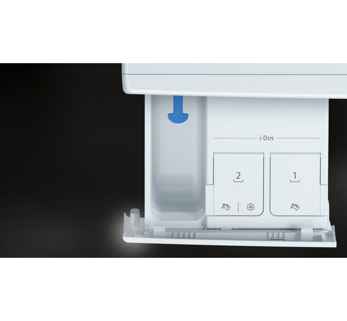 Пральна машина Siemens фронтальна, 10кг, 1600, A+++, 60см, дисплей, Home Connect, I-Dos, білий