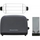 Тостер Russell Hobbs Colours Plus 1600Вт, подогрев, разморозка, металл, серый