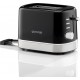 Gorenje toaster 850Вт, подогрев, разморозка, пластик, черный