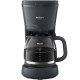 Кофеварка Philips Essentials Collection, 1.38л, молотый, поддержка температуры, темно серый