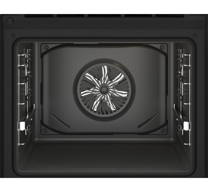 Духова шафа Beko електрична, 72л, A, дисплей, конвекція, телескоп, білий