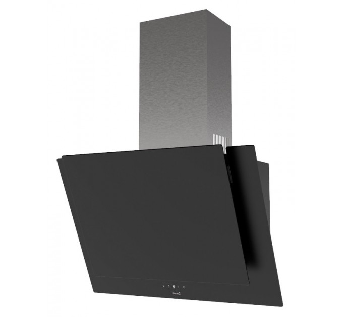 Витяжка Cata похила, 60см, 900м.куб/год, Valto 600 xgbk, чорний