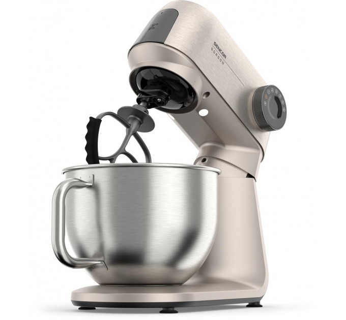 Кухонная машина Sencor Gordon, 1500Вт, чаша-металл, корпус-металл, насадок-20, метал