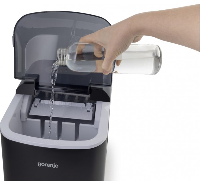 Льдогенератор бытовой Gorenje, 15кг/сутки, 2,2л, черный