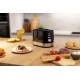 Gorenje toaster 850Вт, подогрев, разморозка, пластик, черный
