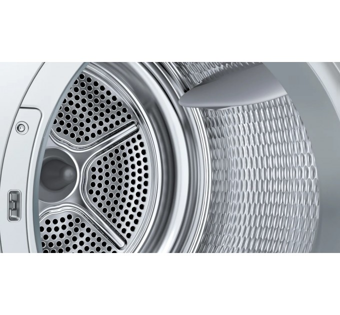 Сушильная машина Bosch тепловой насос, 9кг, A++, 61см, дисплей, белый