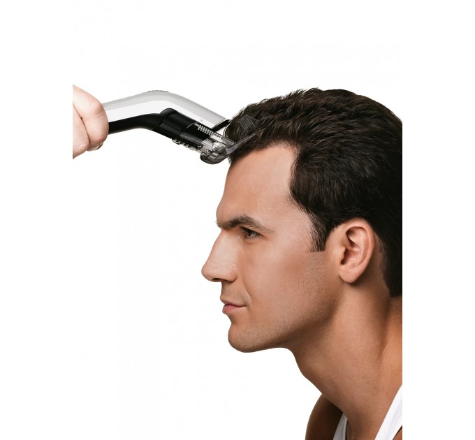 Машинка для стриження Philips, акум., роторний мотор, сталь, сріблястий