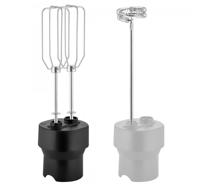 Блендер Sencor погружной 1200Вт, 6в1, чаша-800мл, вспениватель молока, черный