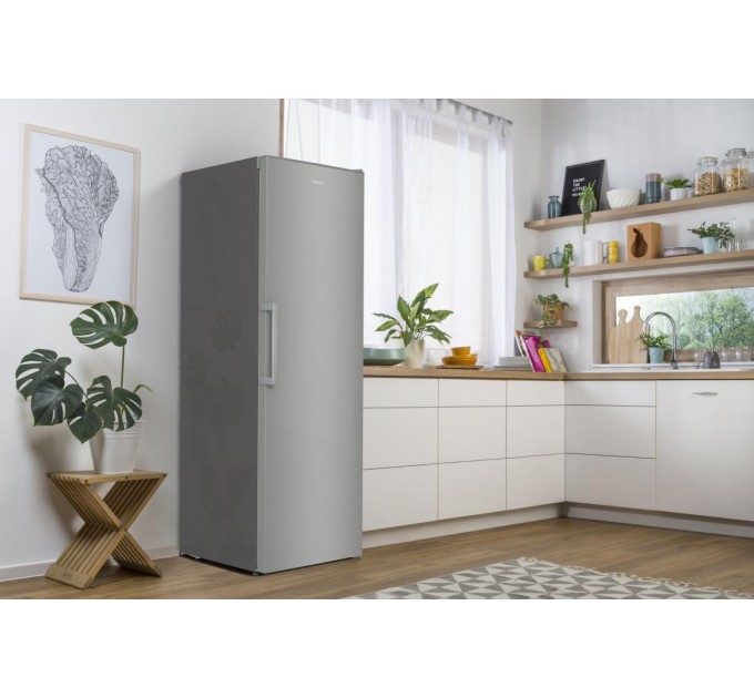 Холодильна камера Gorenje, 186x60х66, 398л, А++, електронне упр, зона св-ті, сірий