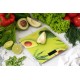 Весы ARDESTO кухонные Avocado, 5кг, AAAx2 в компл, стекло, многоцветный