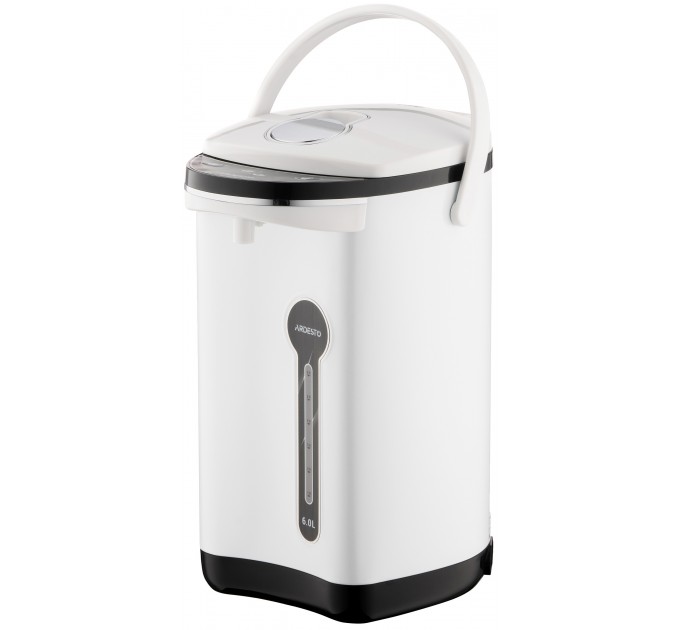 Термопот ARDESTO 6л, пластик, біло-чорний