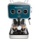 Кофеварка Russell Hobbs рожковая Distinctions Ocean 1.1л, молотый + чалды, сине-серебристый