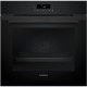 Духова шафа Siemens електрична, 71л, A+, дисплей, конвекція, піроліз, чорний