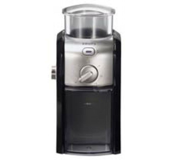 Кавомолка Krups жорнова 100Вт, об'єм зерен-200г, пластик, чорний