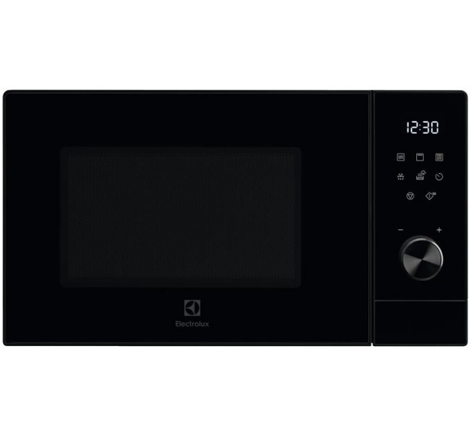 Мікрохвильова піч Electrolux, 29л, електрон. керування, 900Вт, гриль, дисплей, інвертор, чорний