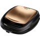 Мультимейкер Tefal Coppertinto 700Вт, тефлон, 2 пластины, корпус-металл, черно-бронзовый