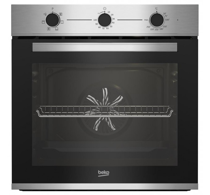 Духовой шкаф Beko электрический, 66л, A, конвекция, нерж