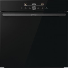 Духова шафа Gorenje електрична, 77л, A+, пара, дисплей, IconTouch, чорний