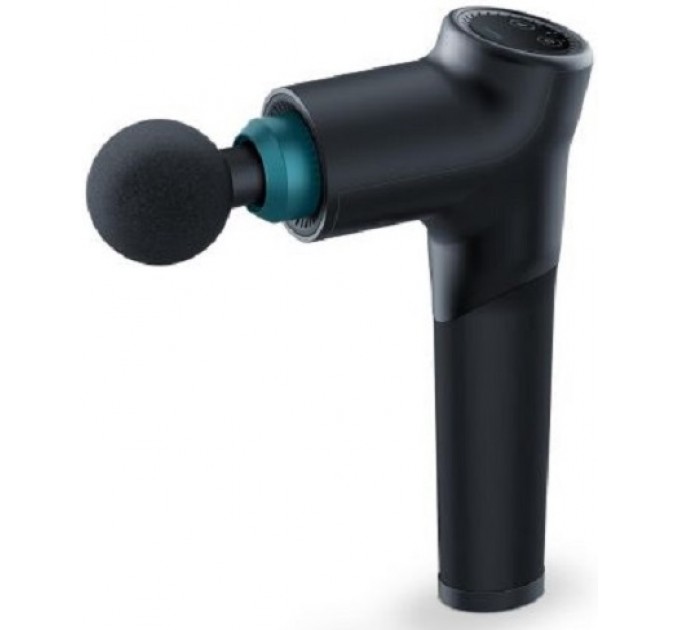 Масажер Beurer для тіла, літій- іонний акум., фасціальний, 5 насадок, чорний