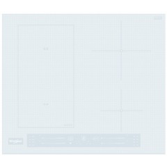 Варочная поверхность Whirlpool индукционная, 60см, расширенная зона, белый