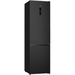 Холодильник с нижн. мороз. Камерой Gorenje, 200х60х60см, 2 дв., 238(98)л, А+, NF+ Зона св-ти, Внешн.диспл, Черный